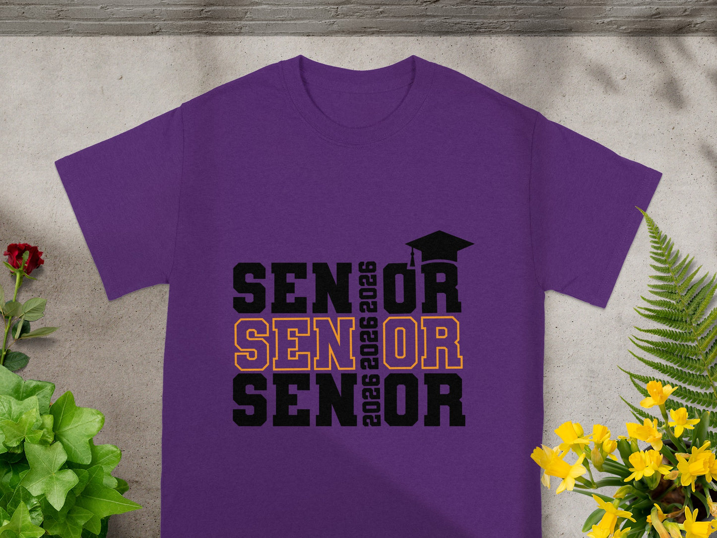 Senior 2026 Graduation T-Shirt For High School Graduates