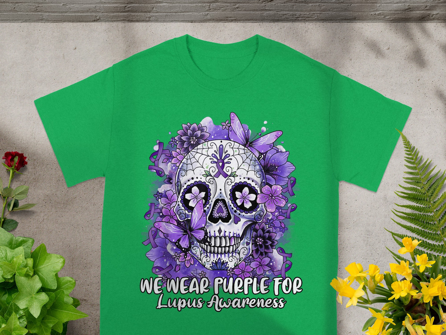 We Wear Purple For Lupus Awareness T-shirt