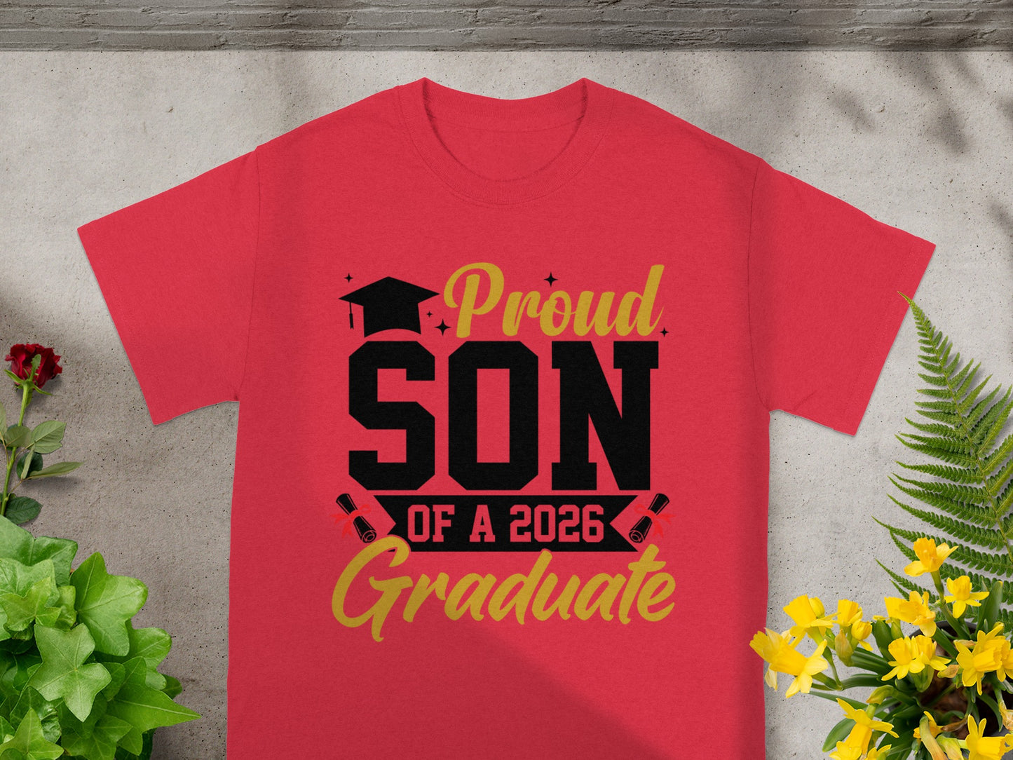 Proud Son Of A 2026 Graduate Graduation Shirt