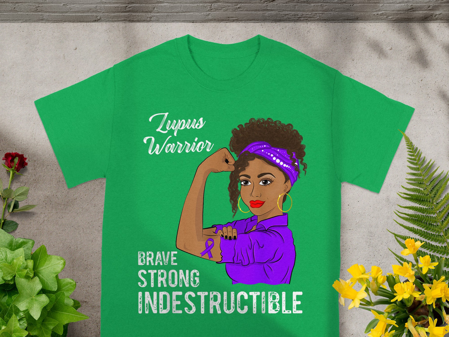 Lupus Warrior Brave Strong Indestructible T-shirt