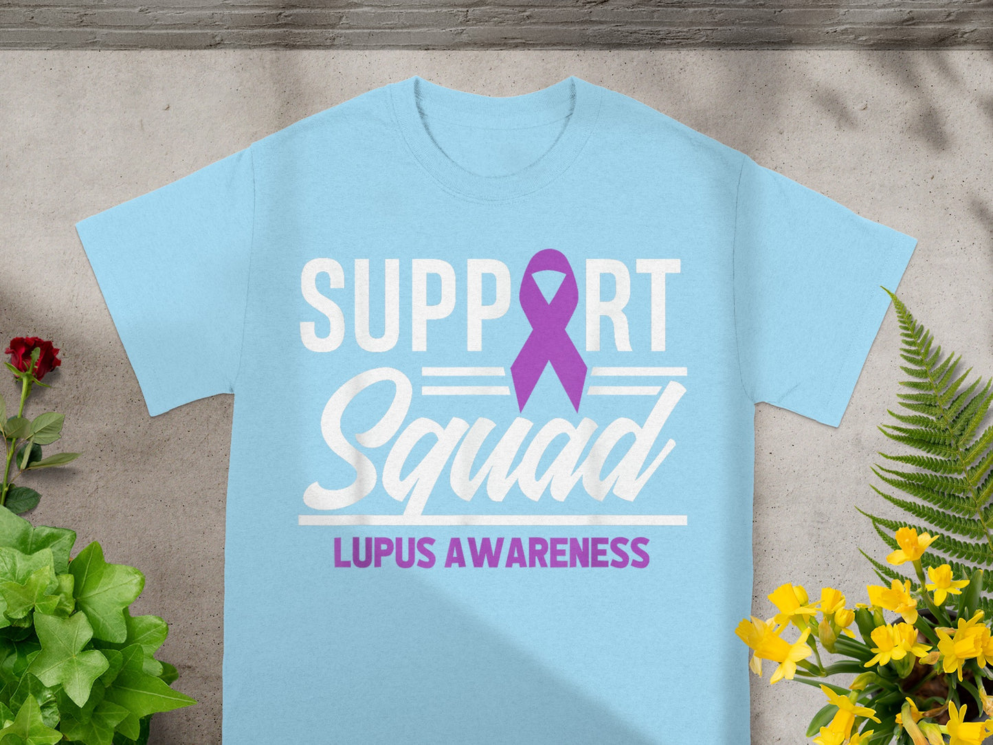 Support Squad Lupus Awareness T-shirt