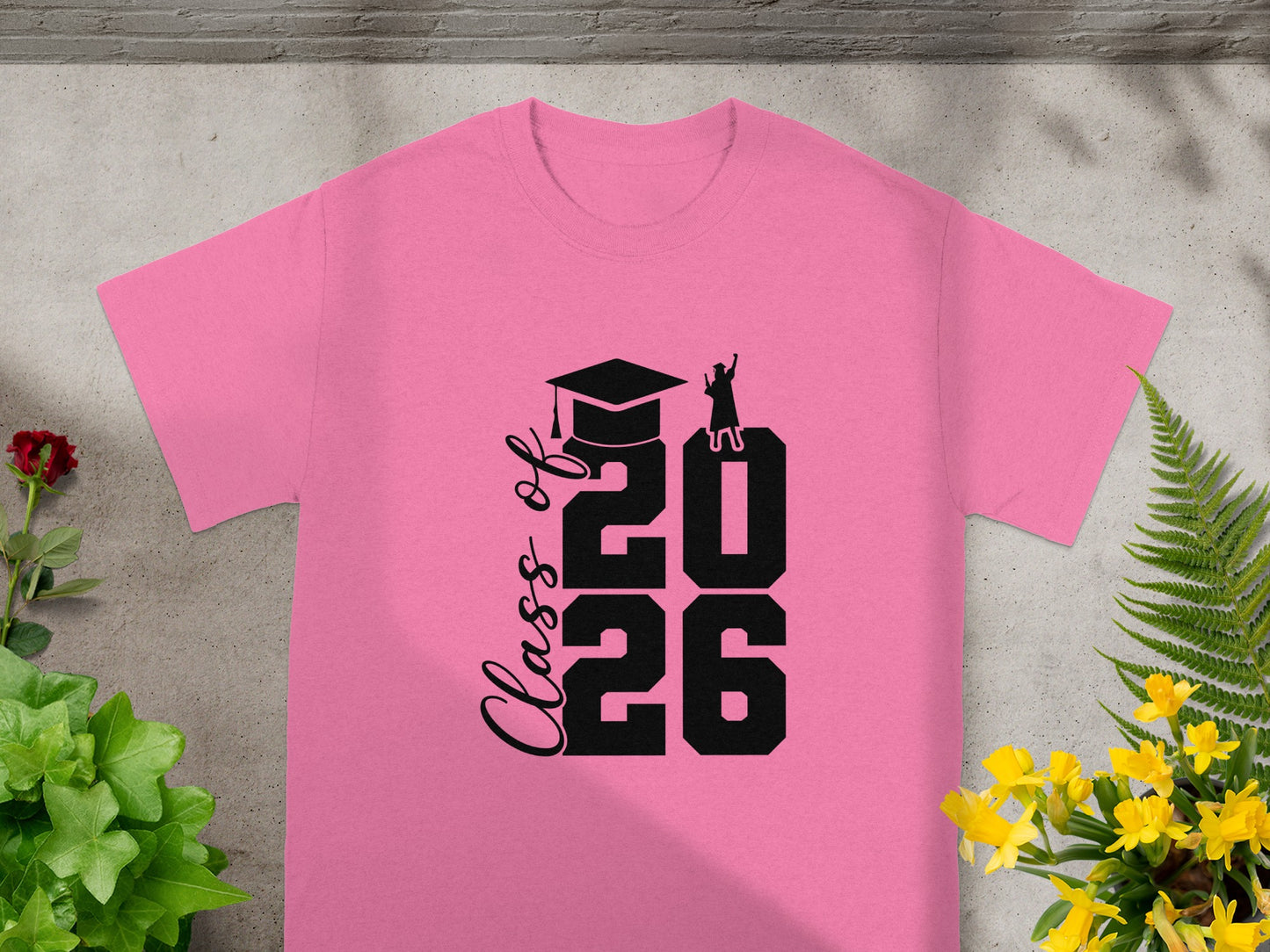 Class of 2026 Graduation Pink T-Shirt Product
