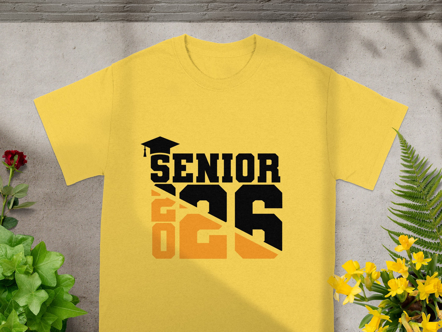 Senior 2026 Graduation Design Yellow T-Shirt product
