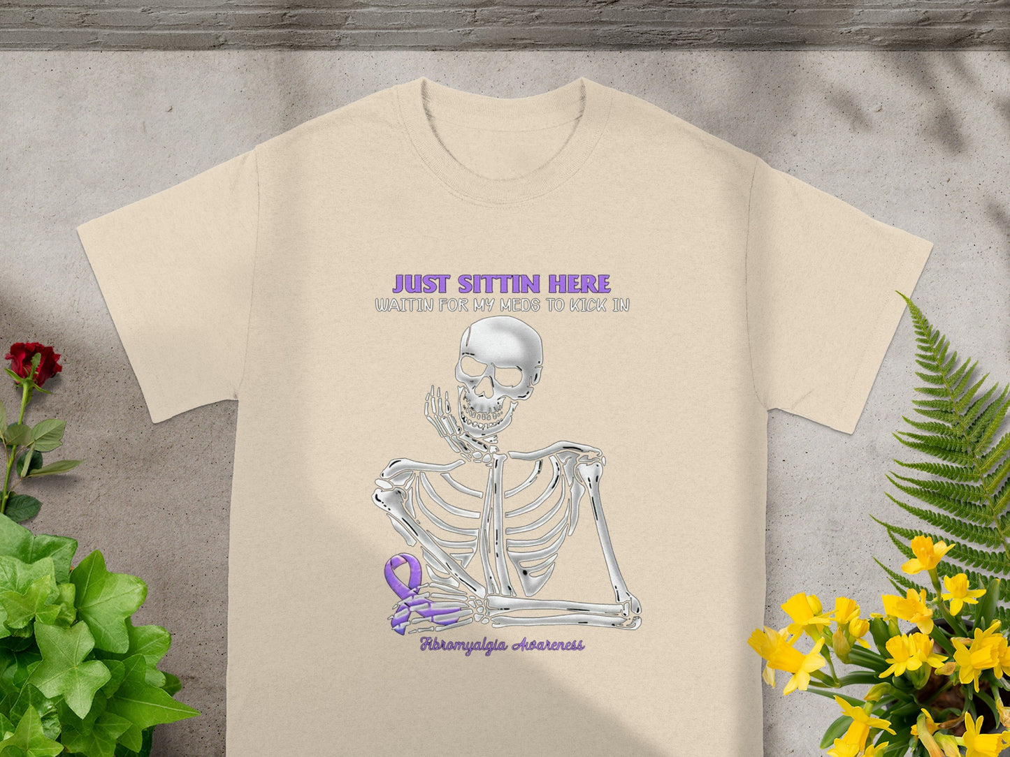 Just Sittin Here Waitin For My Meds To Kick In Shirt