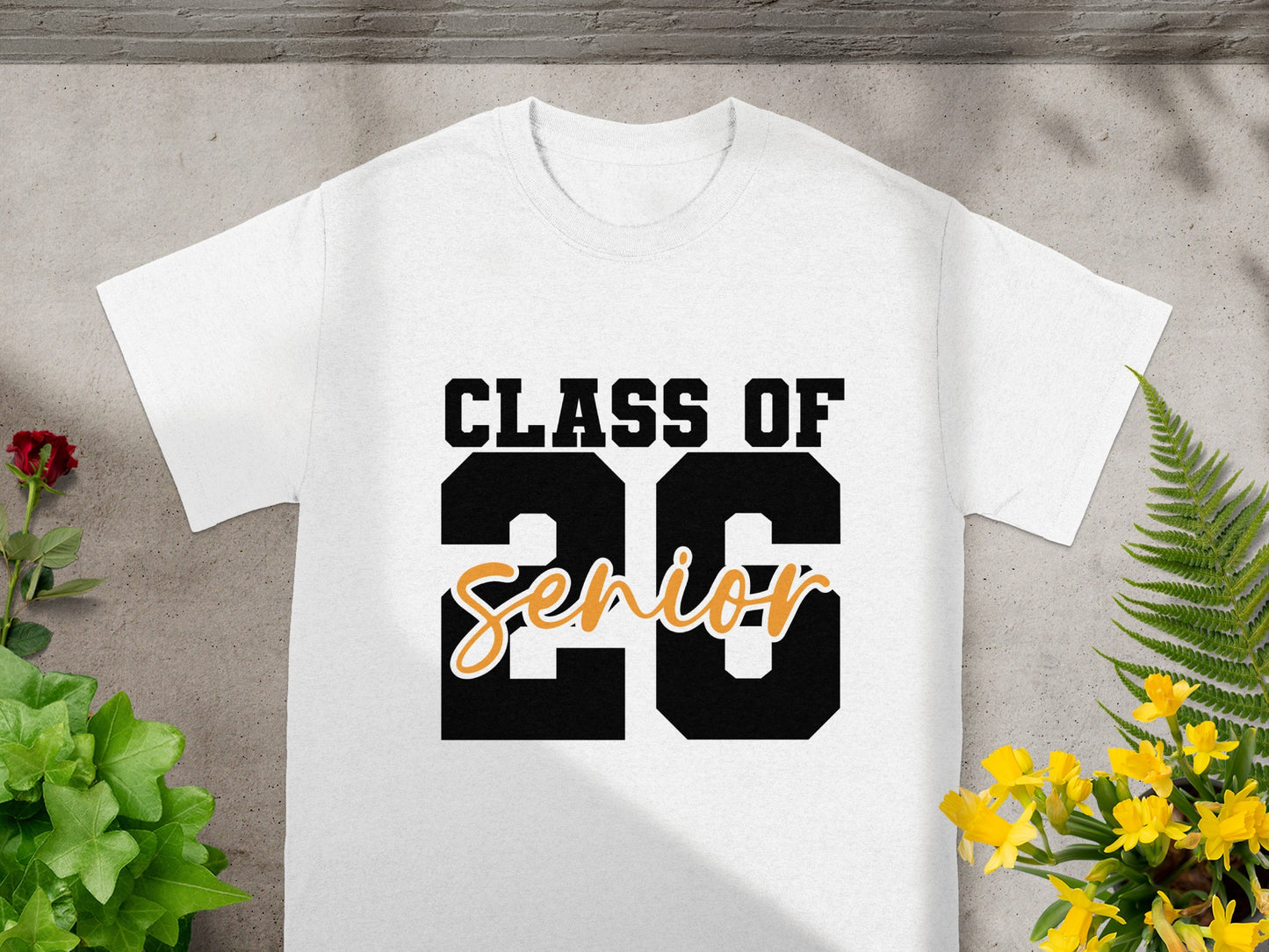 Class of 26 Senior Graphic T-Shirt for Graduates