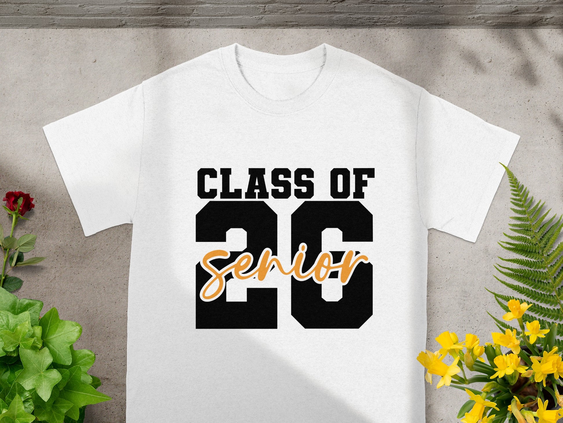 Class of 26 Senior Graphic T-Shirt for Graduates