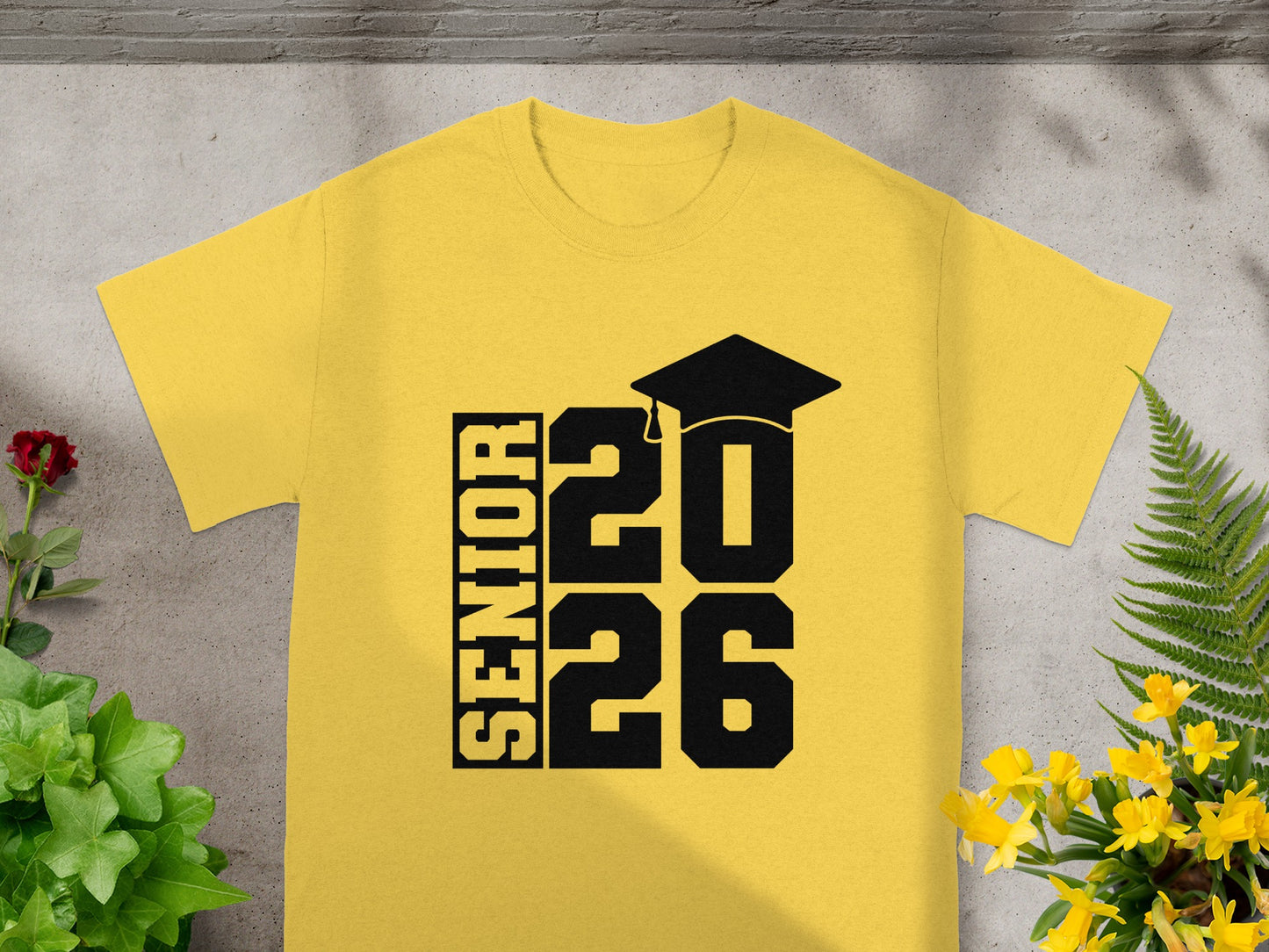 Senior 2026 Graduation Year T-Shirt for High School Seniors