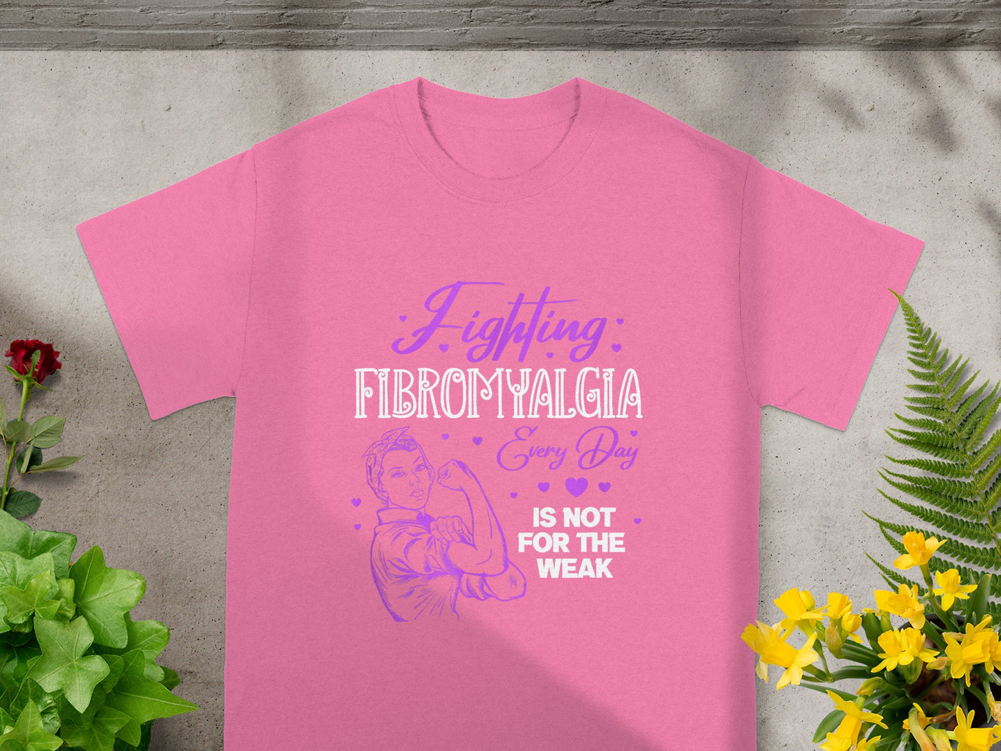 Fighting Fibromyalgia Every Day Inspirational Shirt