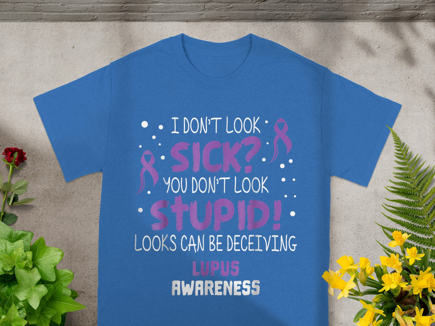 Looks Can Be Deceiving Lupus Awareness Shirt