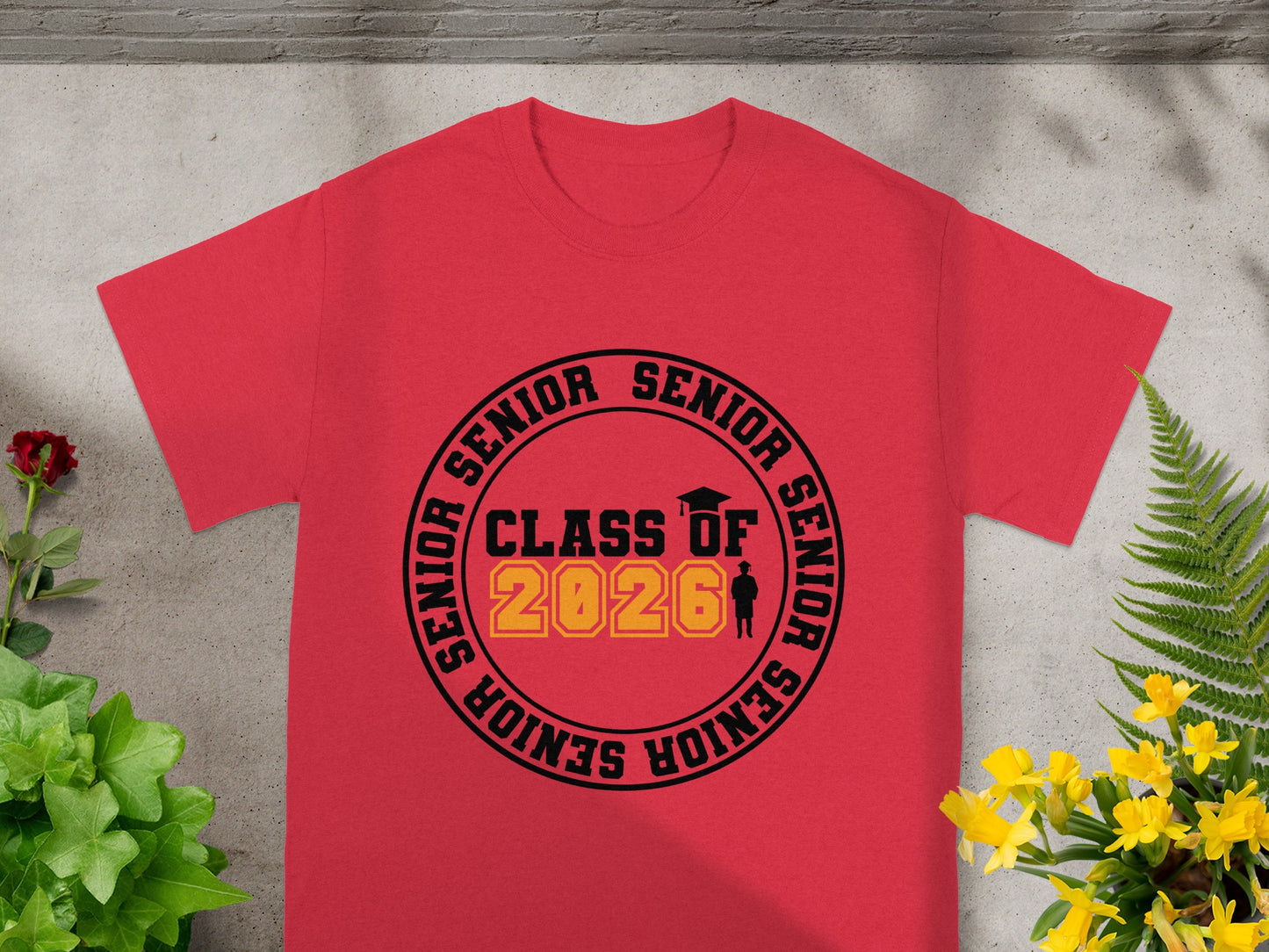 Class of 2026 Senior Graduate T-Shirt for Students