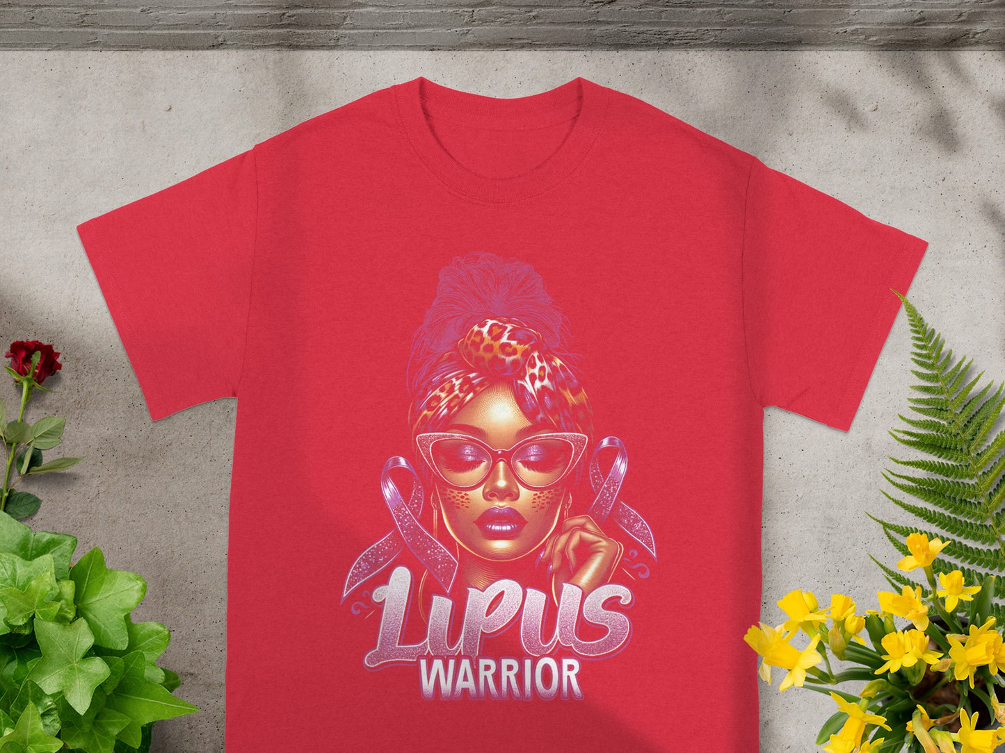 Lupus Warrior Graphic T-Shirt for Awareness