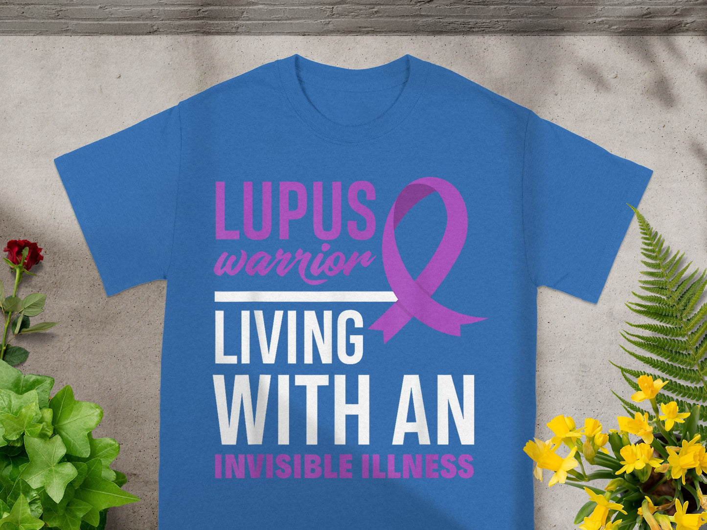 Lupus Warrior Living With An Invisible Illness T-shirt