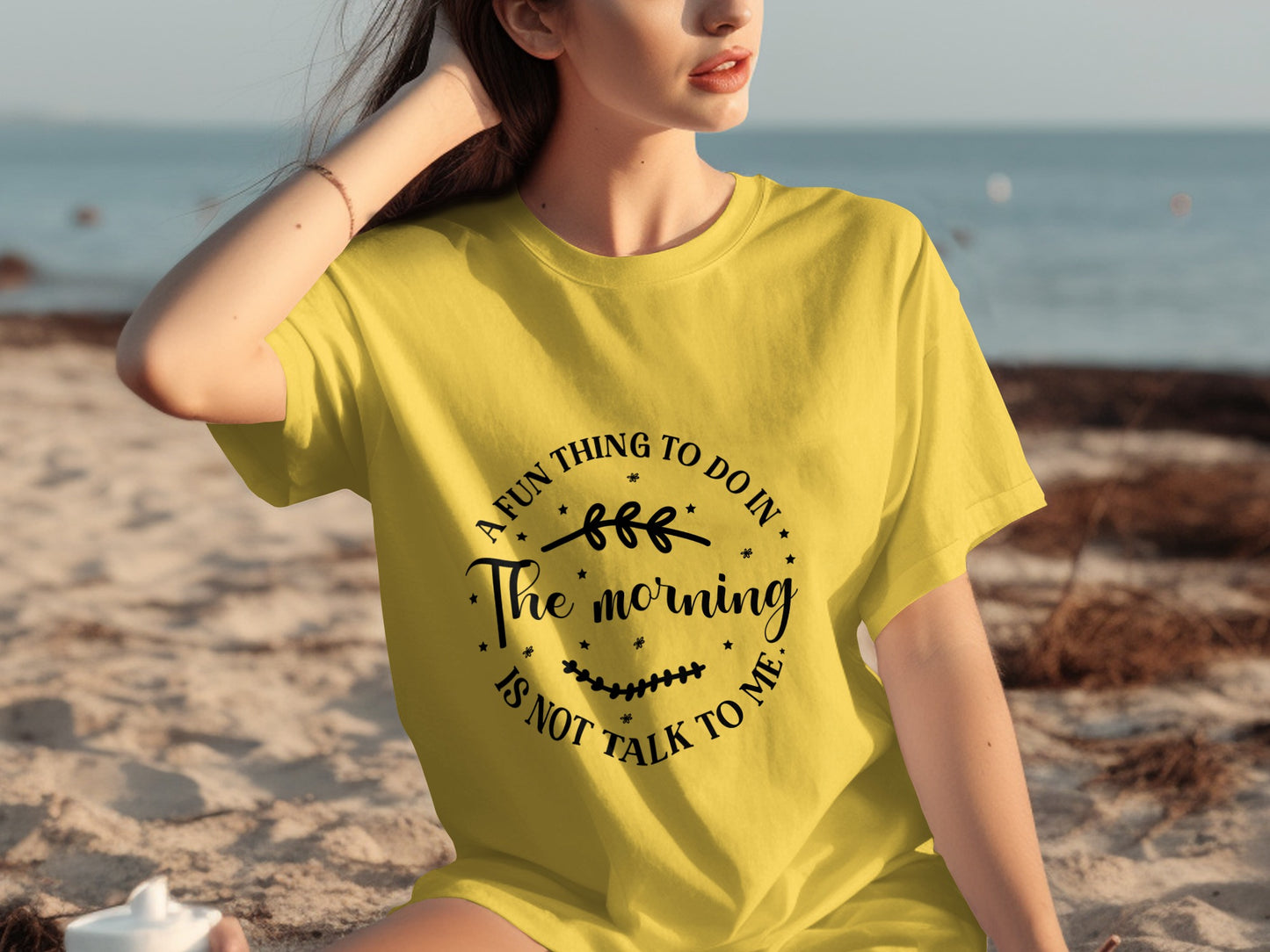 A Fun Thing To Do In The Morning Is Not Talk To Me tshirt