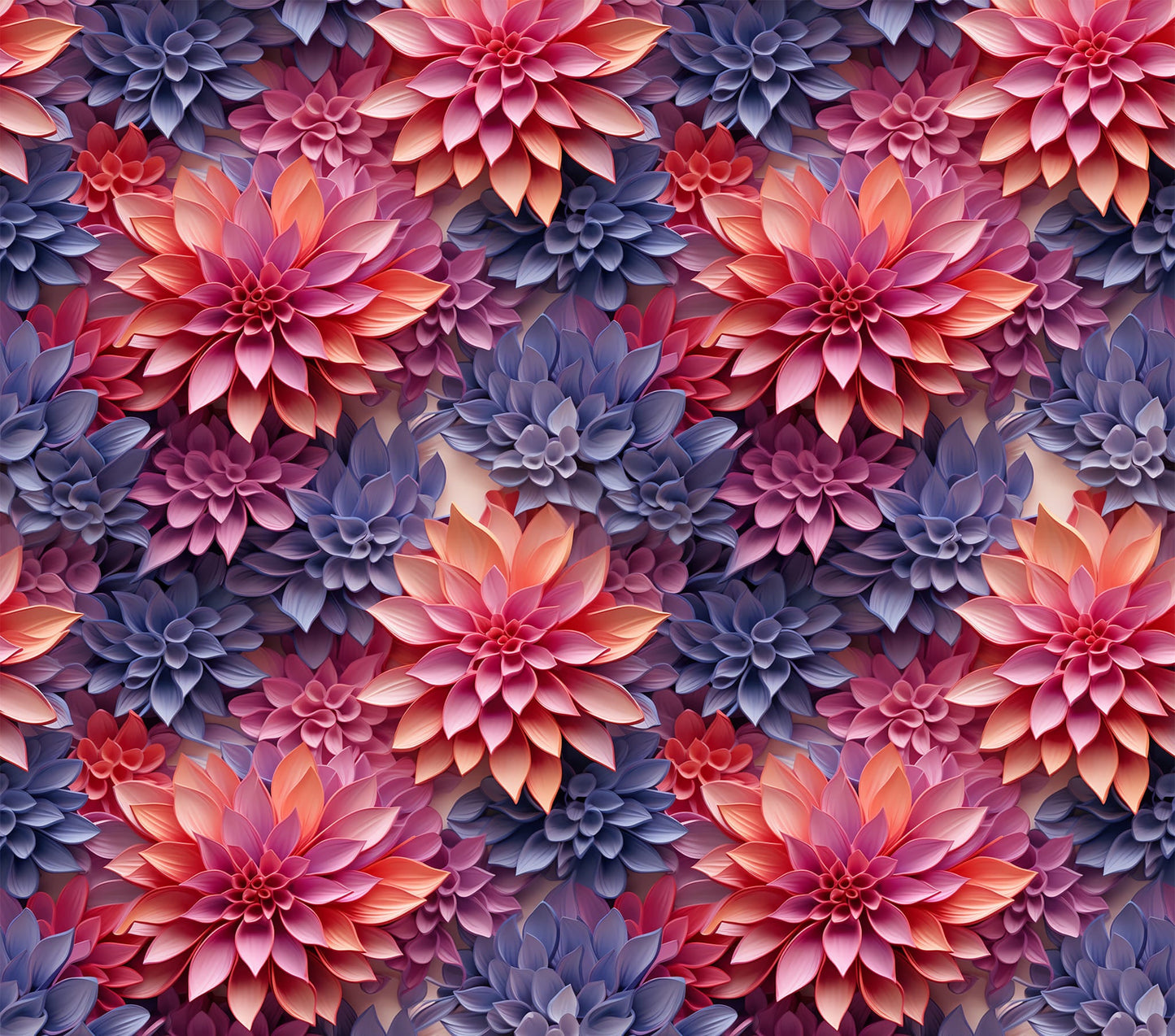 Realistic Purple, Pink Flower tumbler