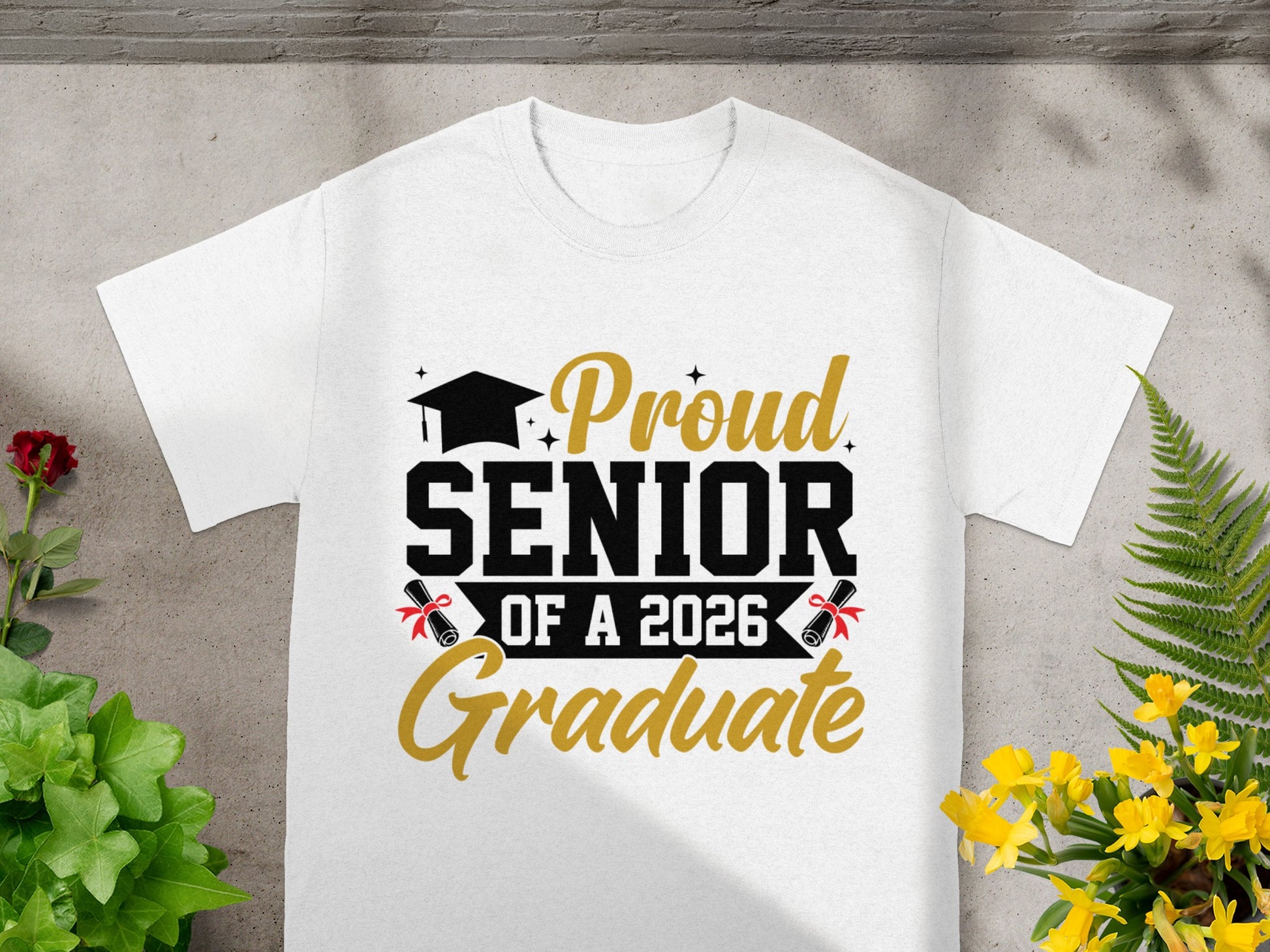 Proud Senior of a 2026 Graduate T-shirt