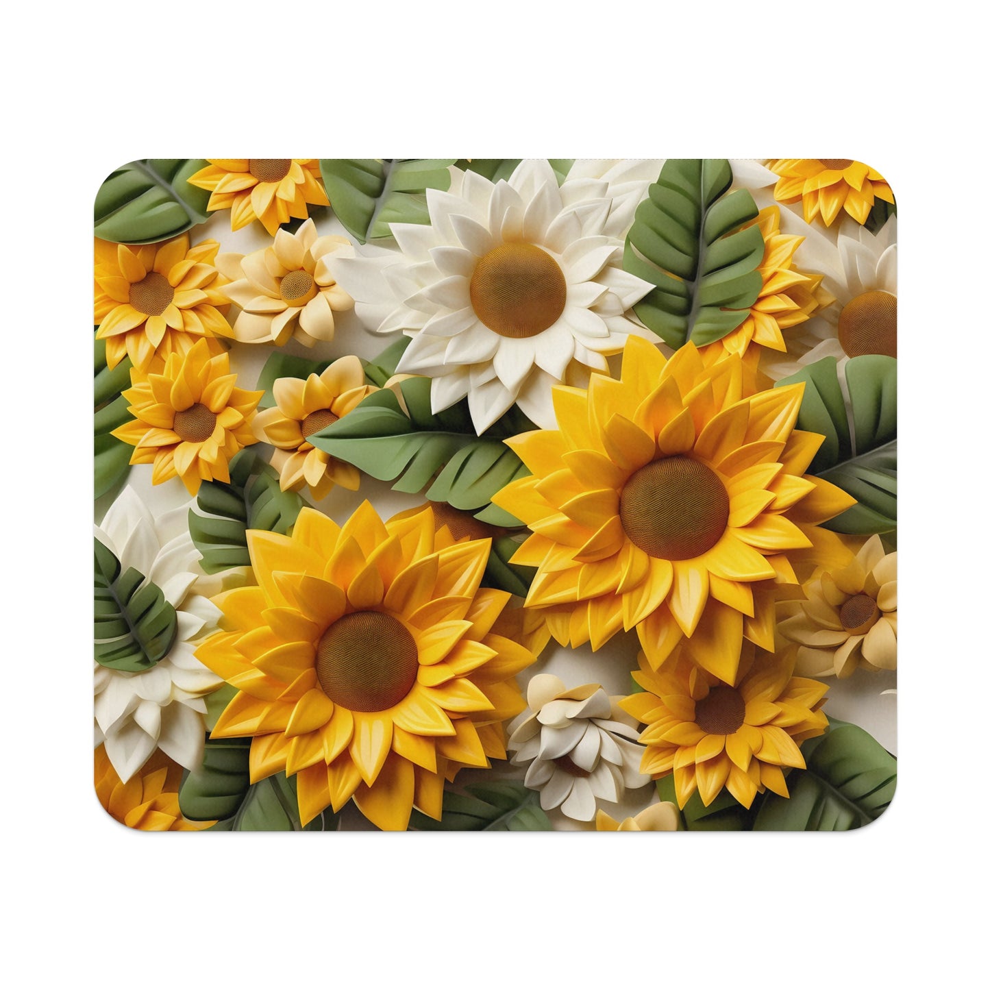 Vibrant Yellow and White Sunflower Floral Design Product