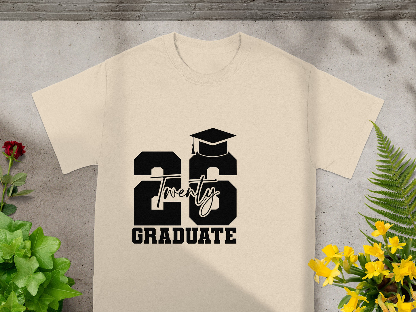 2026 Twenty Graduate T-Shirt for Graduation Celebrations