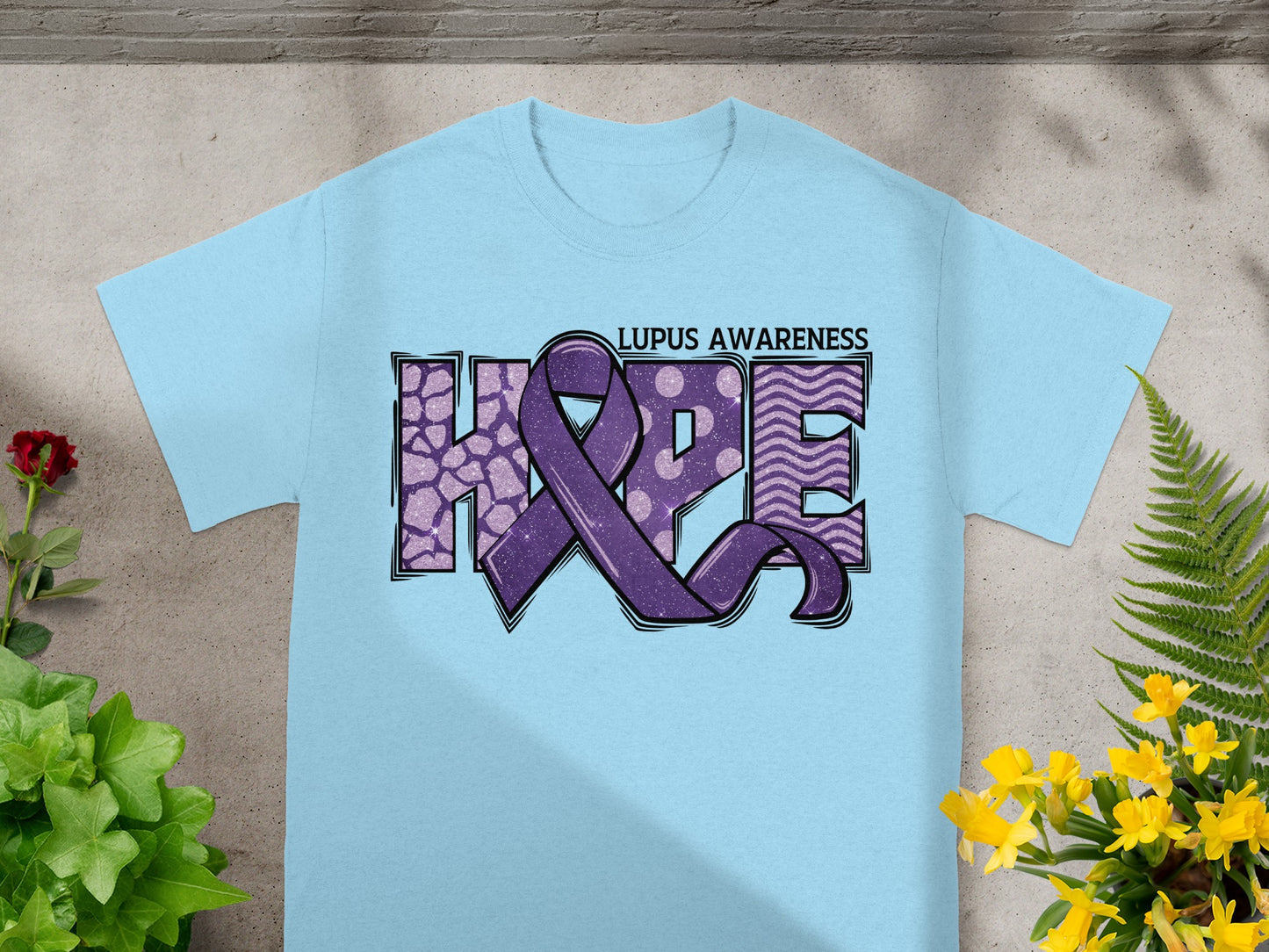Lupus Awareness Hope T-shirt Raising Awareness Apparel