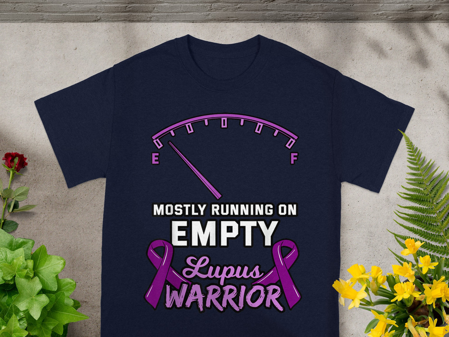 Mostly Running On Empty Lupus Warrior T-shirt