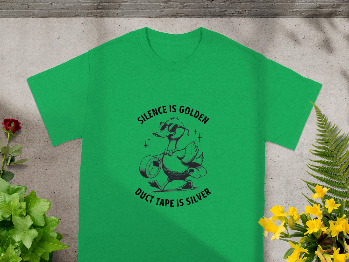 Silence is Golden Duct Tape is Silver T-shirt