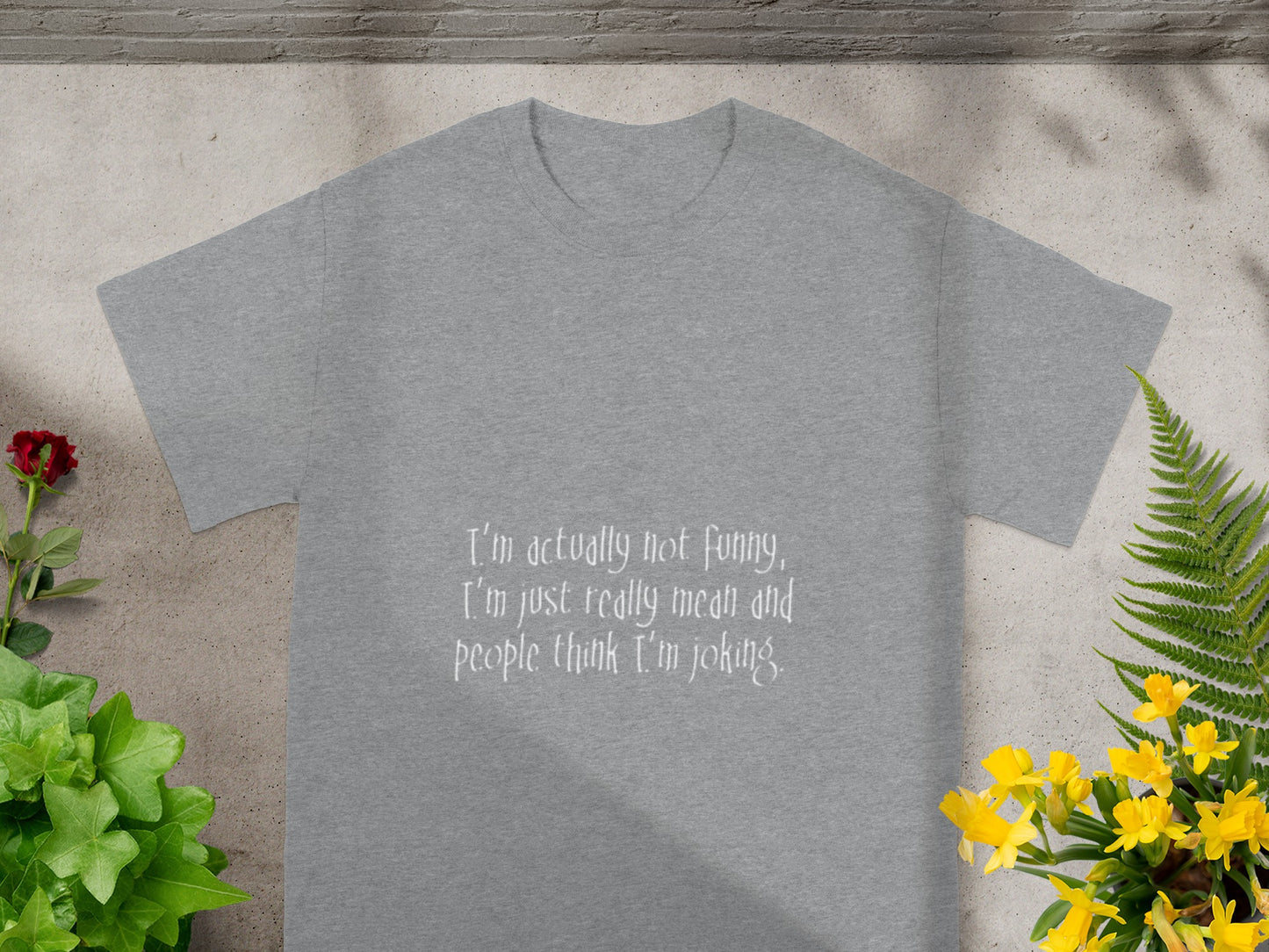 I'm Actually Not Funny I'm Just Really Mean T-Shirt