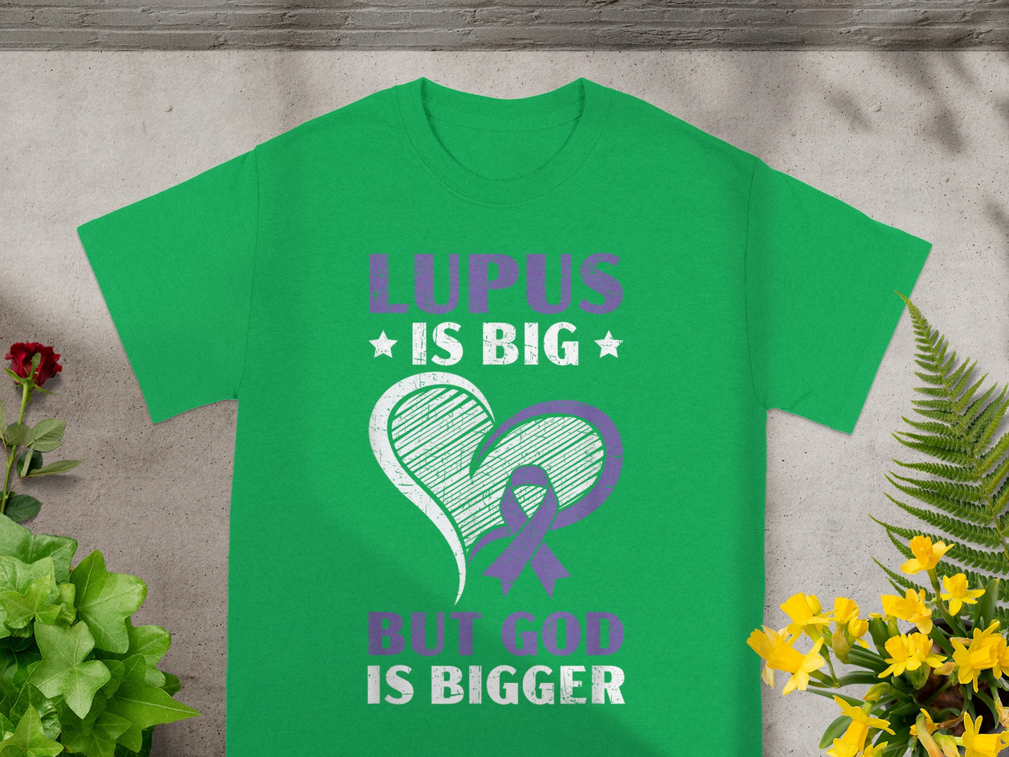 Lupus Is Big But God Is Bigger Inspirational T-shirt