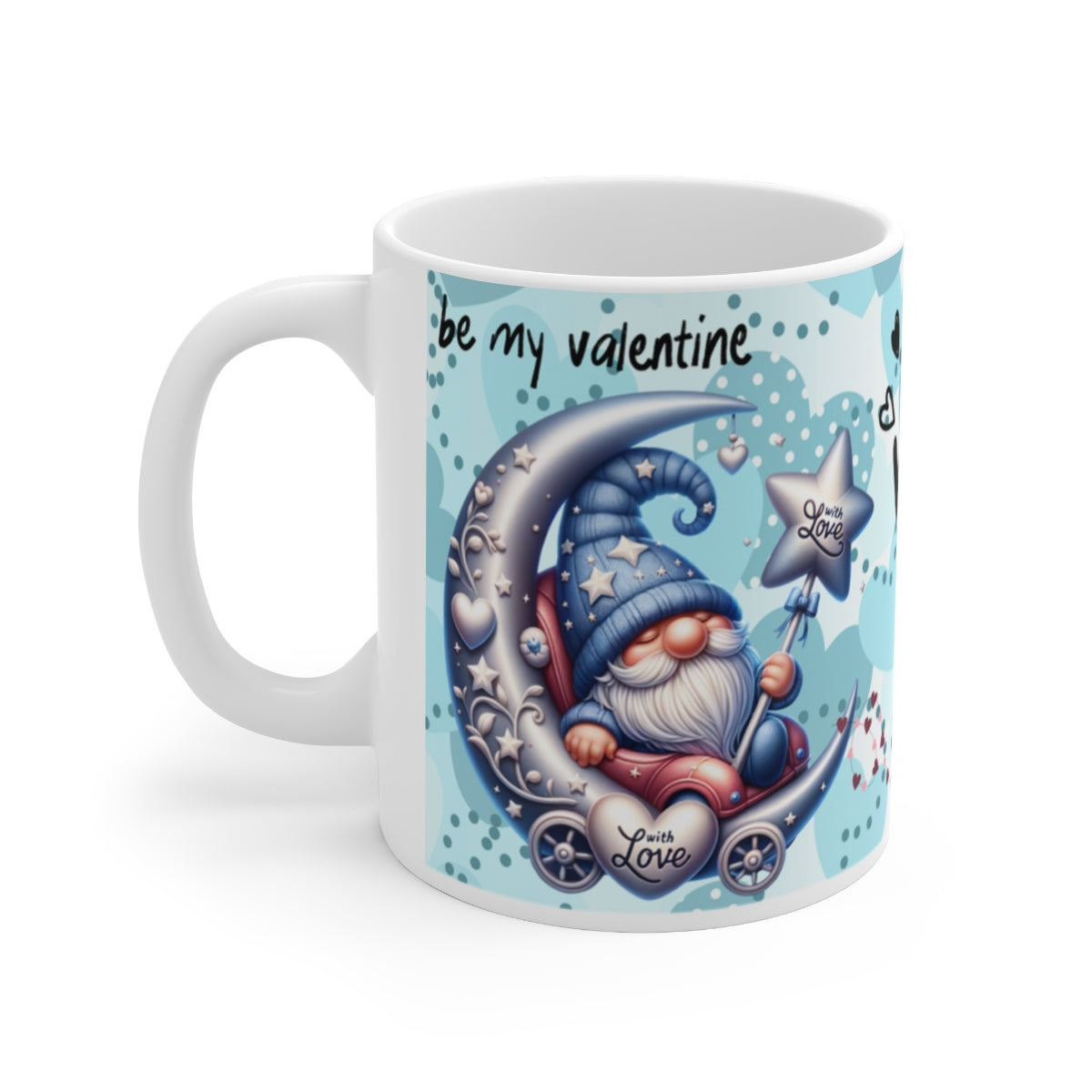 Be My Valentine Gnome with Love Mug