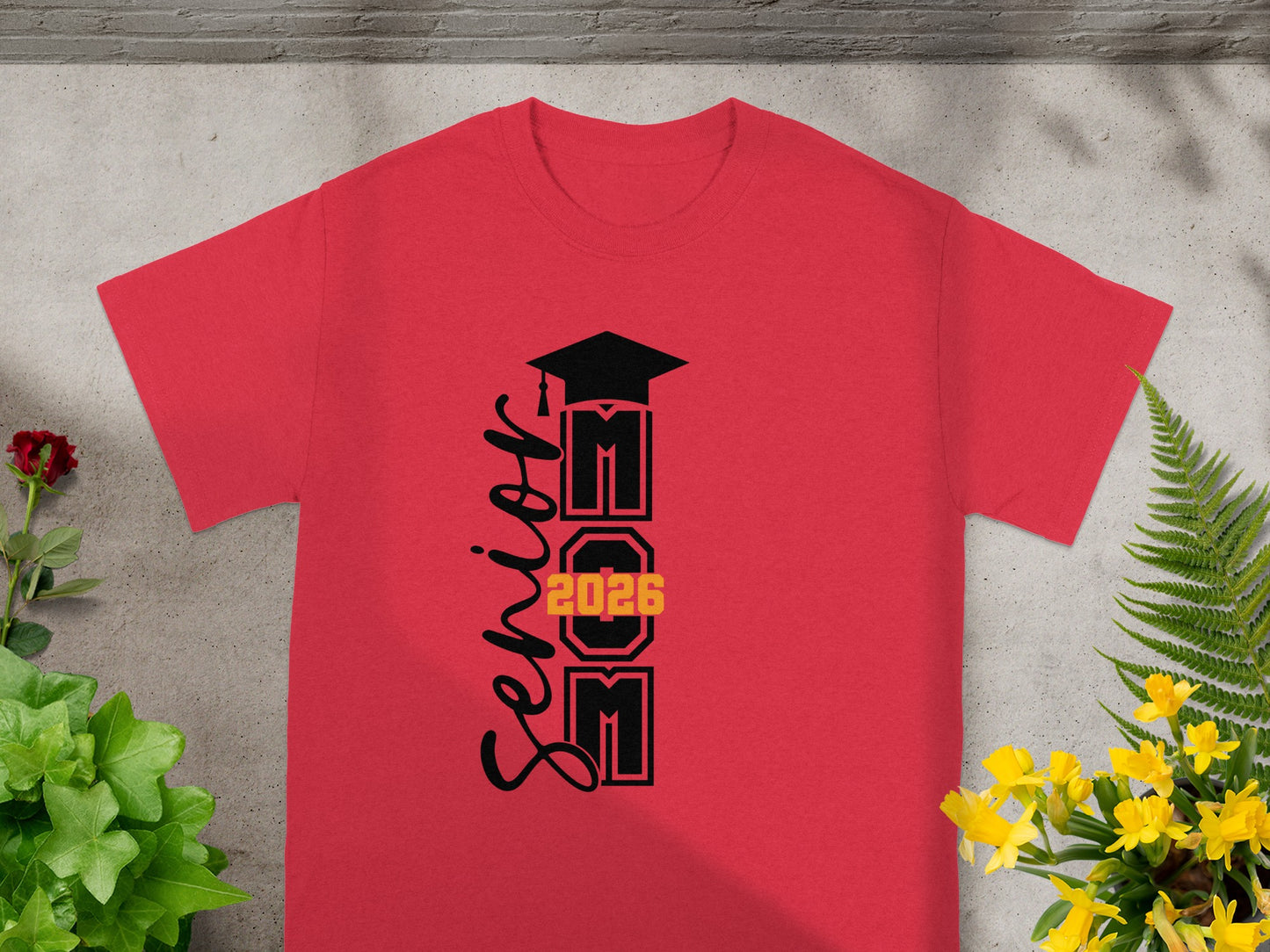 Senior Mom 2026 Graduation Themed Apparel Shirt