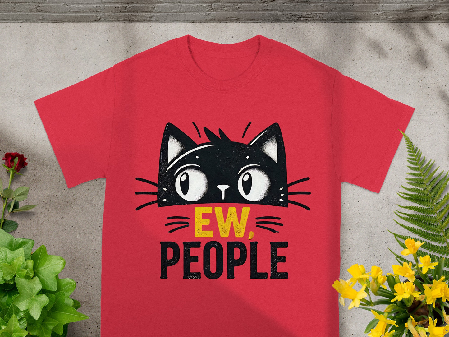 Ew People Cat T-Shirt Unisex Funny Graphic Tee