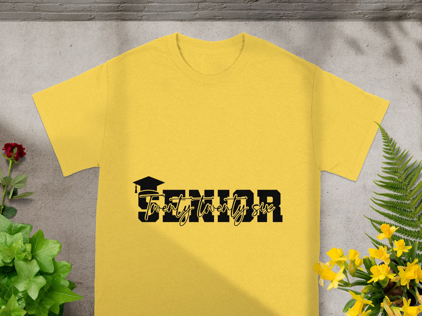 Senior Twenty Twenty Six Graphic T-Shirt for Graduates