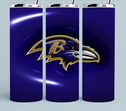 Baltimore Ravens tumbler