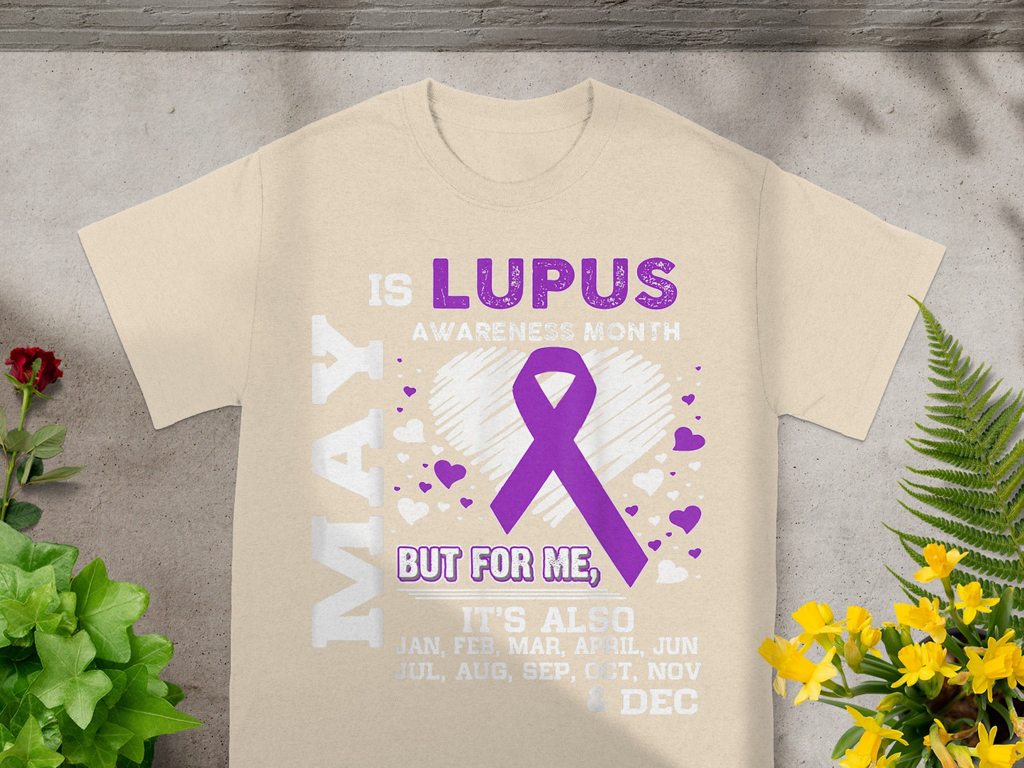 May Is Lupus Awareness Month T-shirt Awareness Apparel