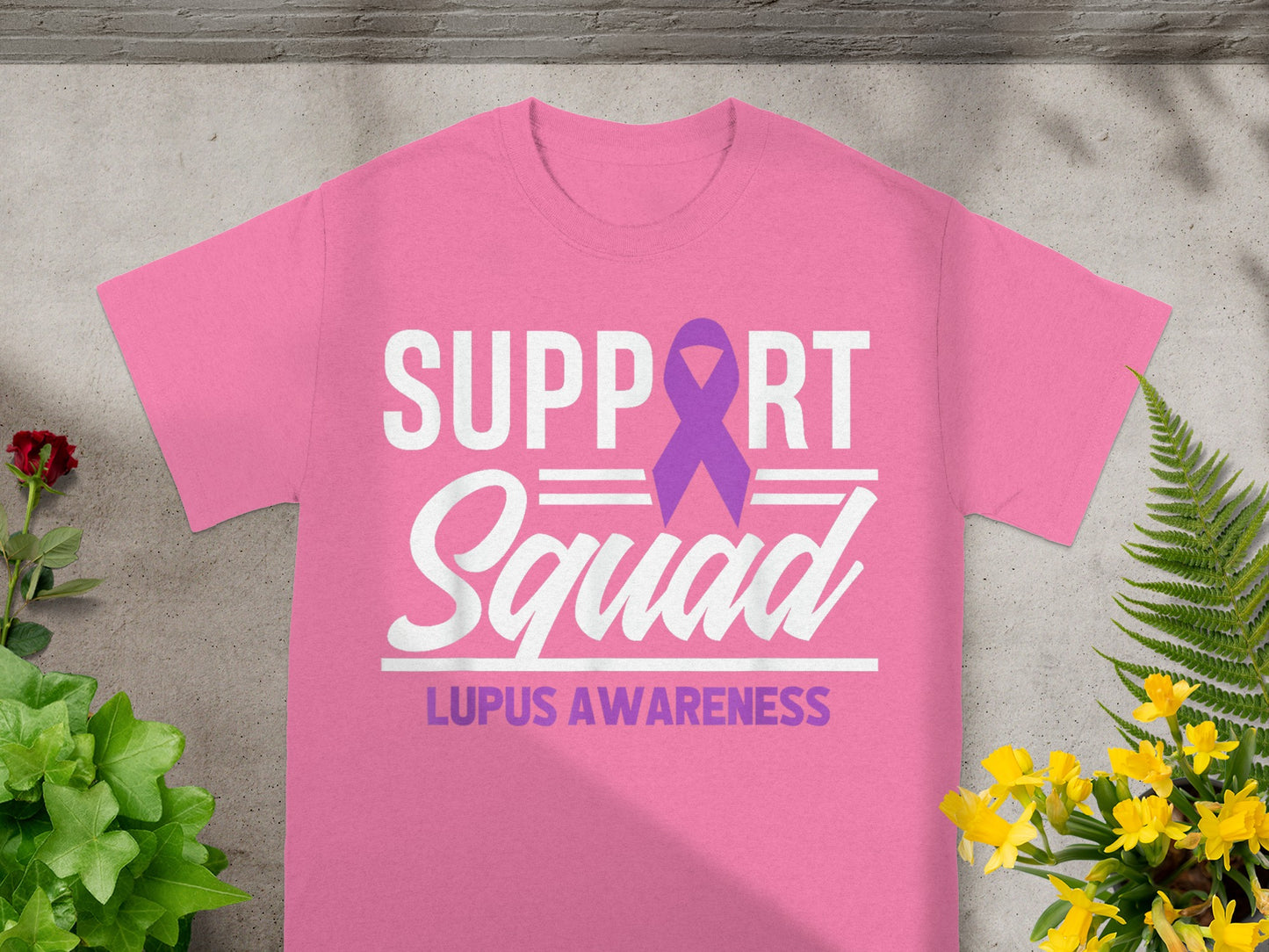 Support Squad Lupus Awareness T-shirt