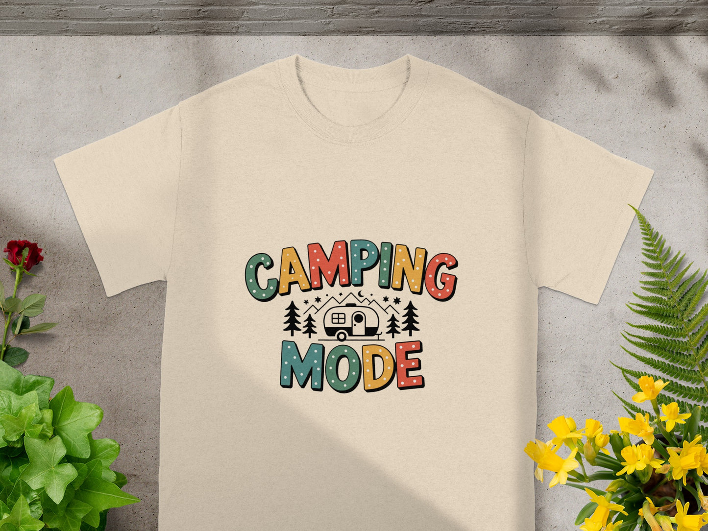 Camping Mode Shirt Fun Outdoor Adventure T-shirt