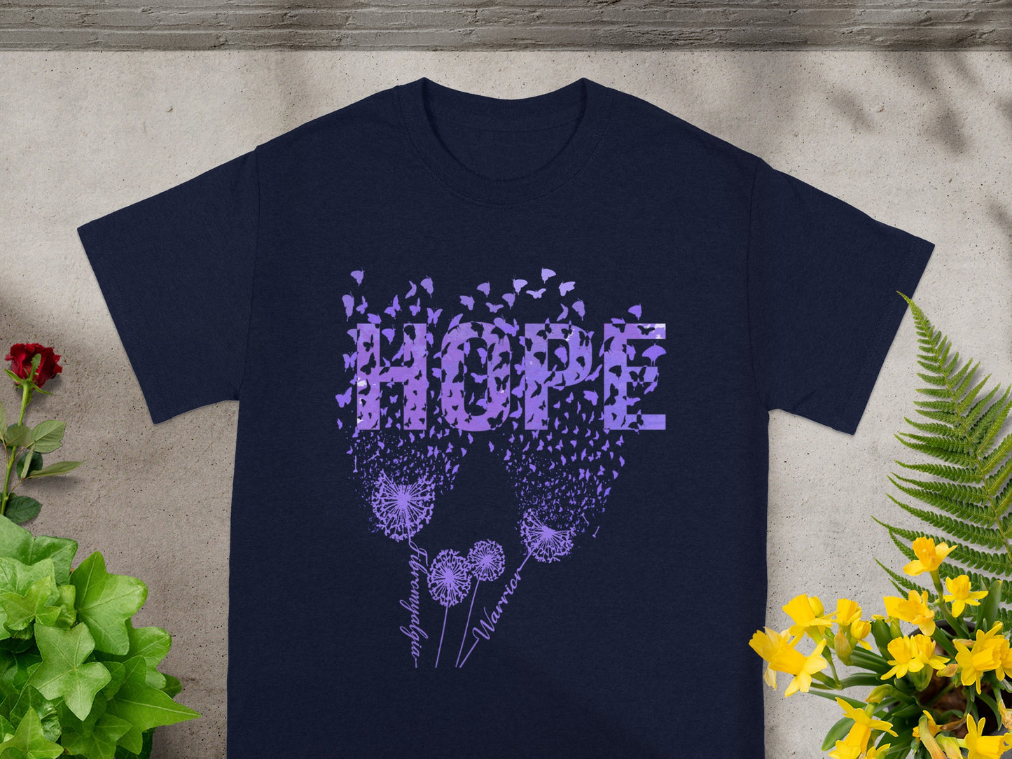 Inspiring Hope Dandelion and Butterflies Shirt