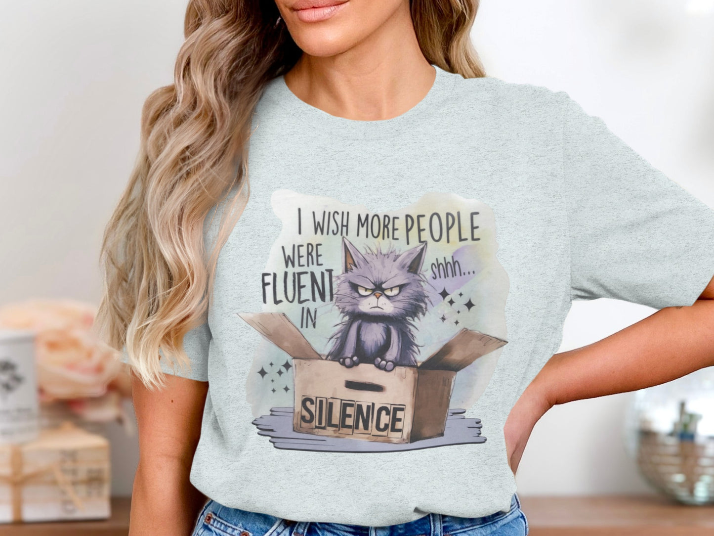 I Wish More People Were Fluent In Silence T-Shirt