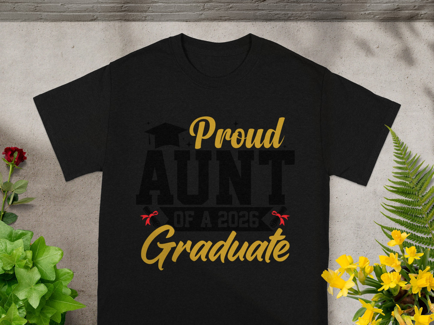 Proud Aunt Of A 2026 Graduate T-Shirt