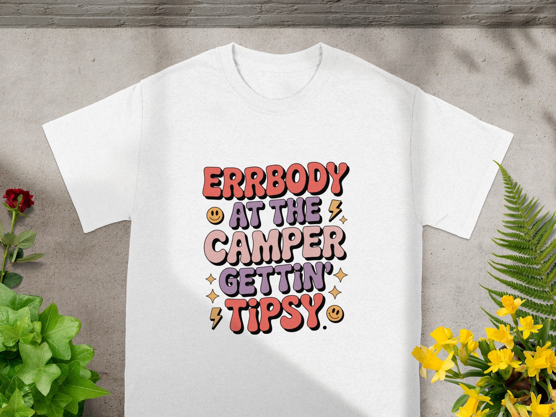 Errbody At The Camper Gettin Tipsy T-shirt