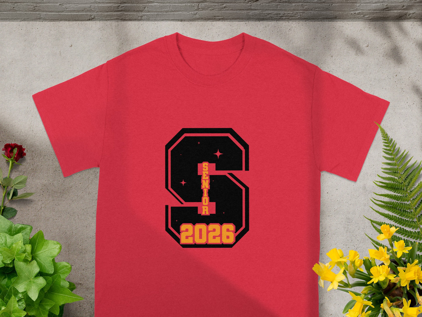 Senior 2026 S Class Year Graphic Red Shirt Product