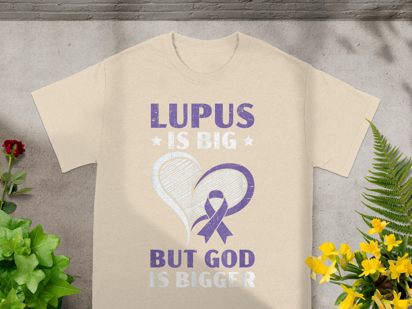 Lupus Is Big But God Is Bigger Empowering T-Shirt