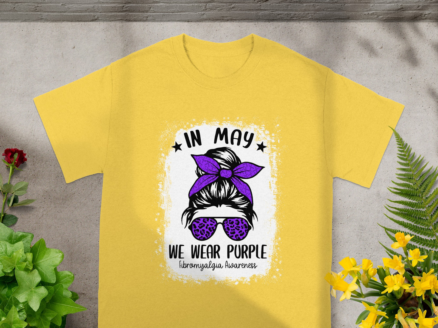 In May We Wear Purple Fibromyalgia Awareness product