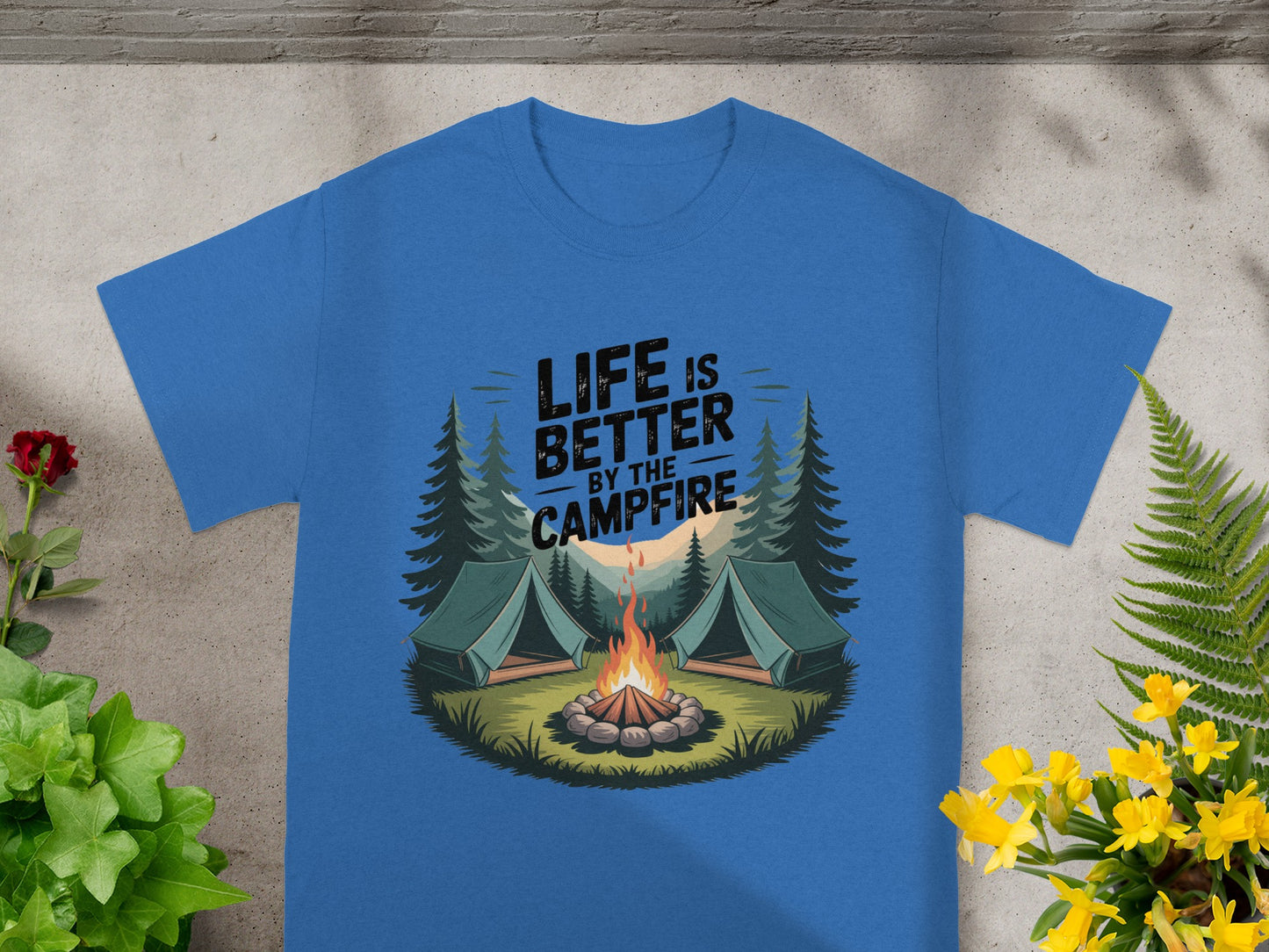 Life Is Better by the Campfire Graphic T-Shirt
