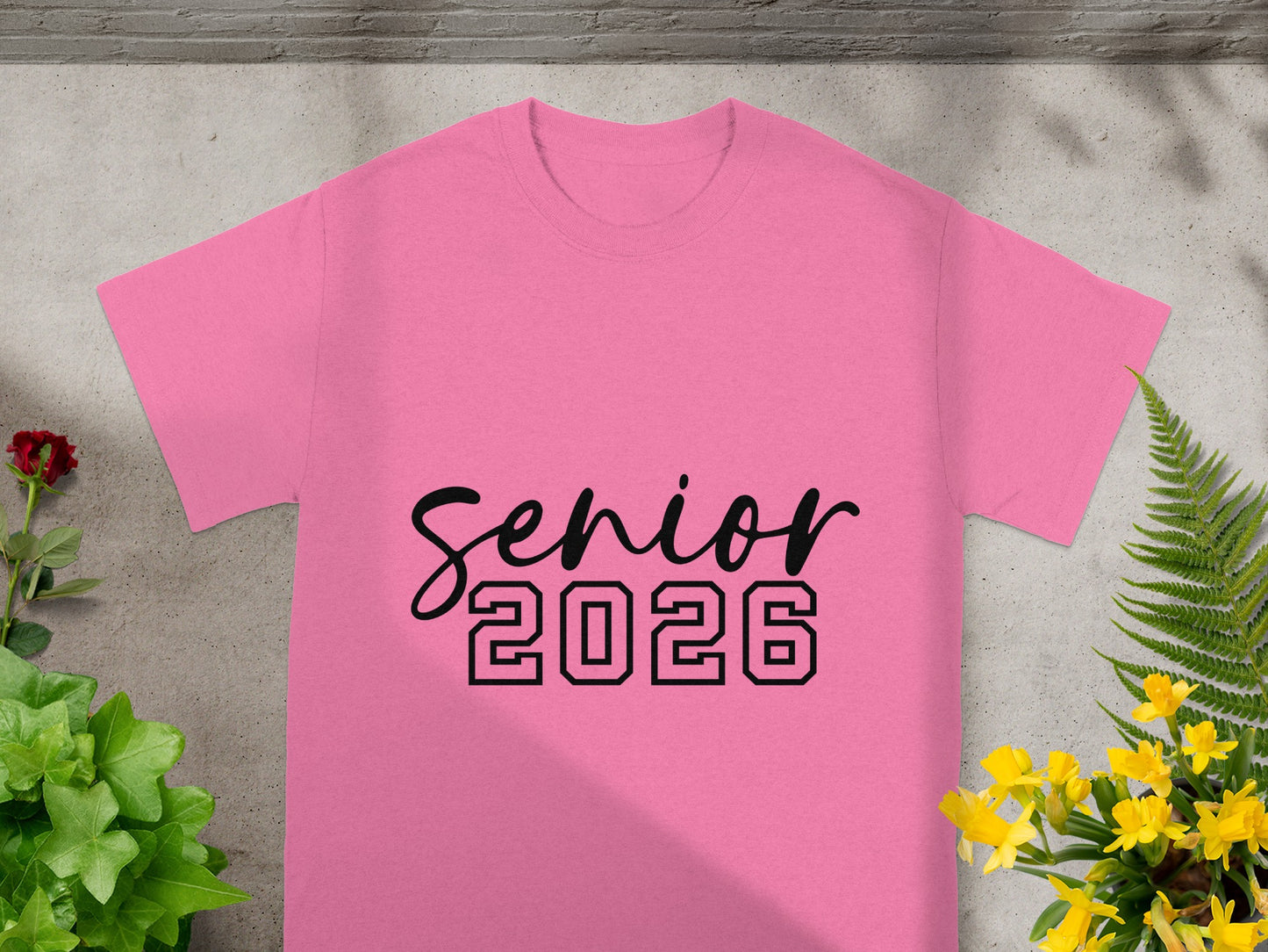 Senior 2026 Graphic Tee Shirt for Graduating Students