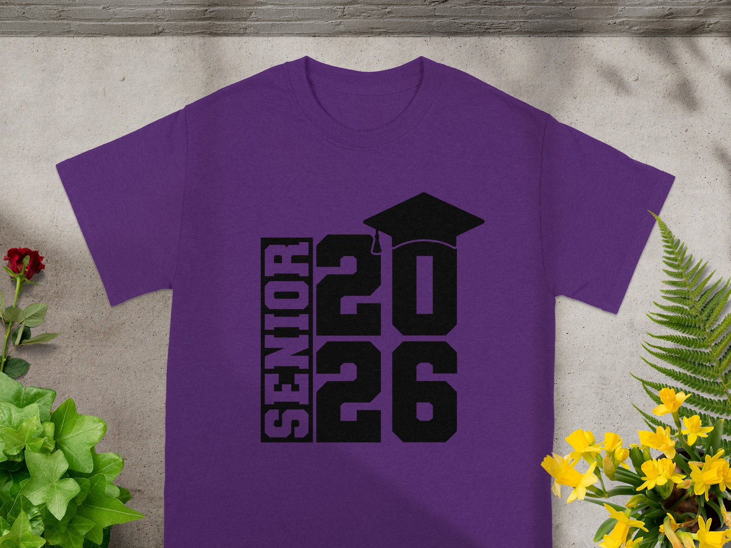 Senior 2026 Graduation Year Purple Shirt Product