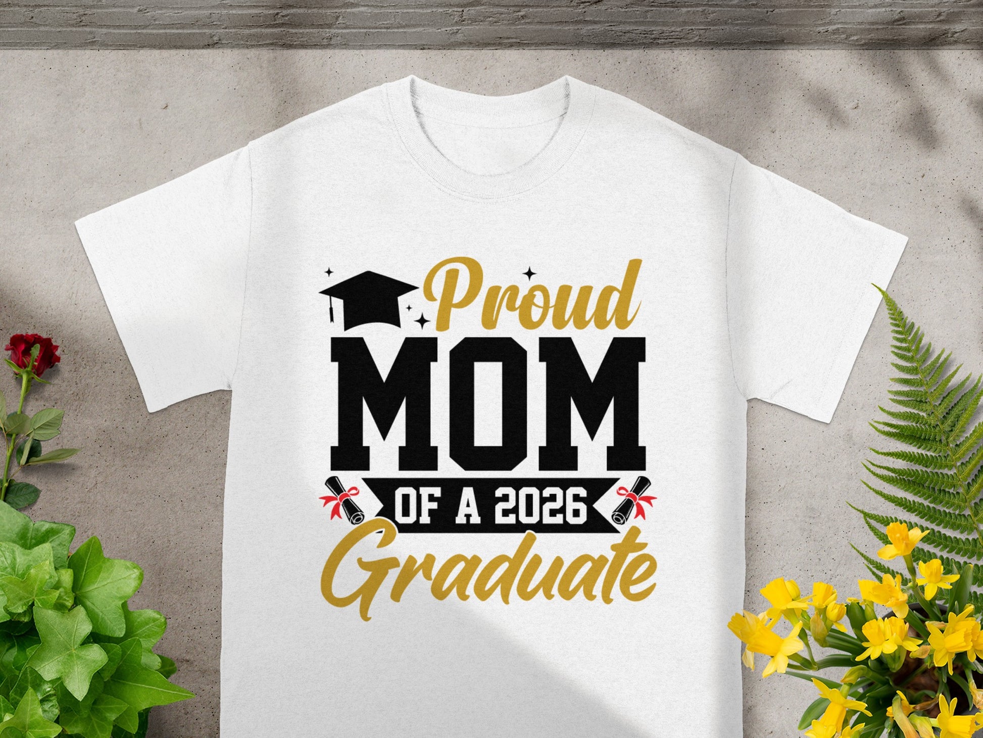 Proud Mom of a 2026 Graduate T-shirt