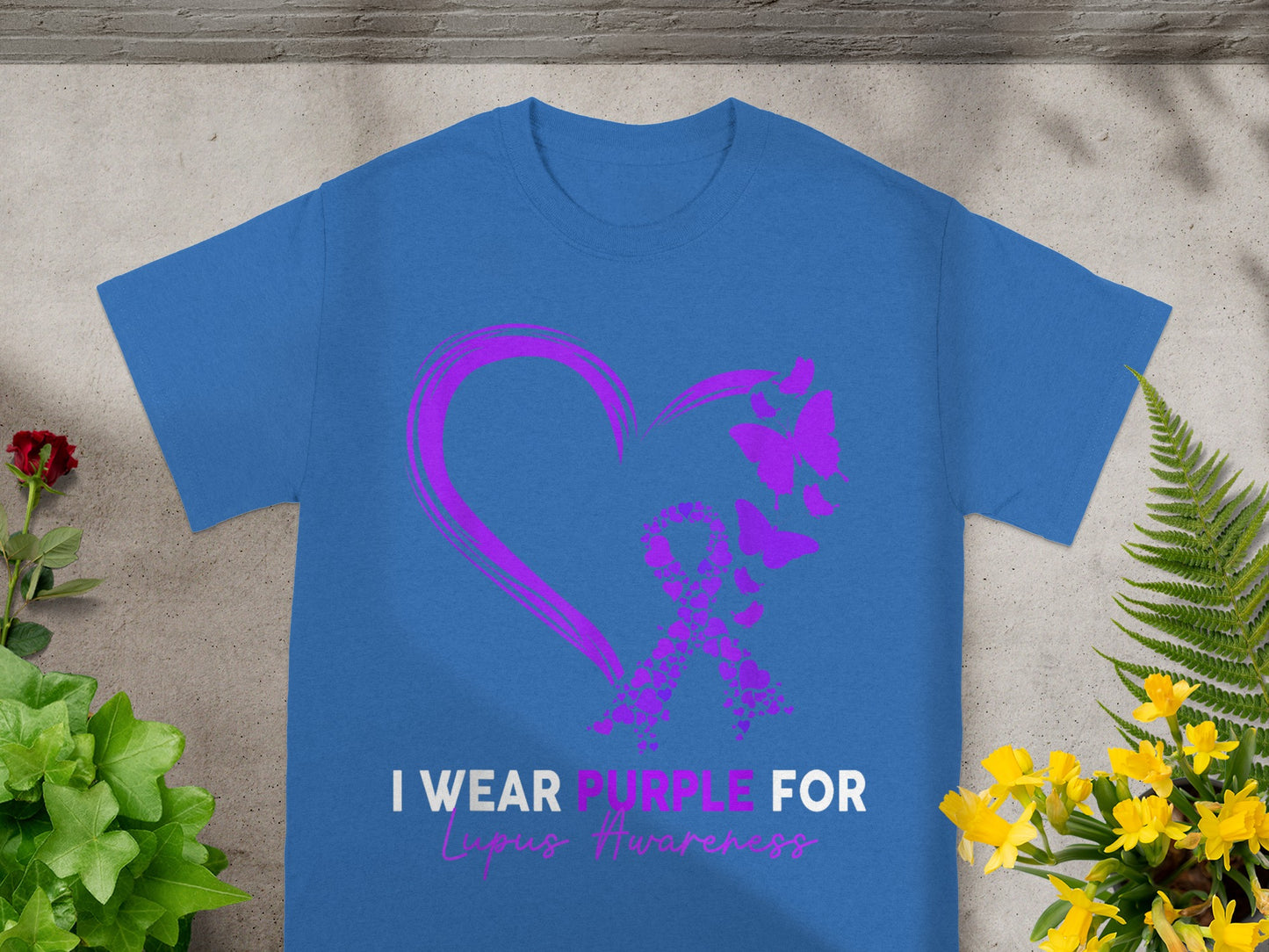 I Wear Purple For Lupus Awareness T-shirt Product