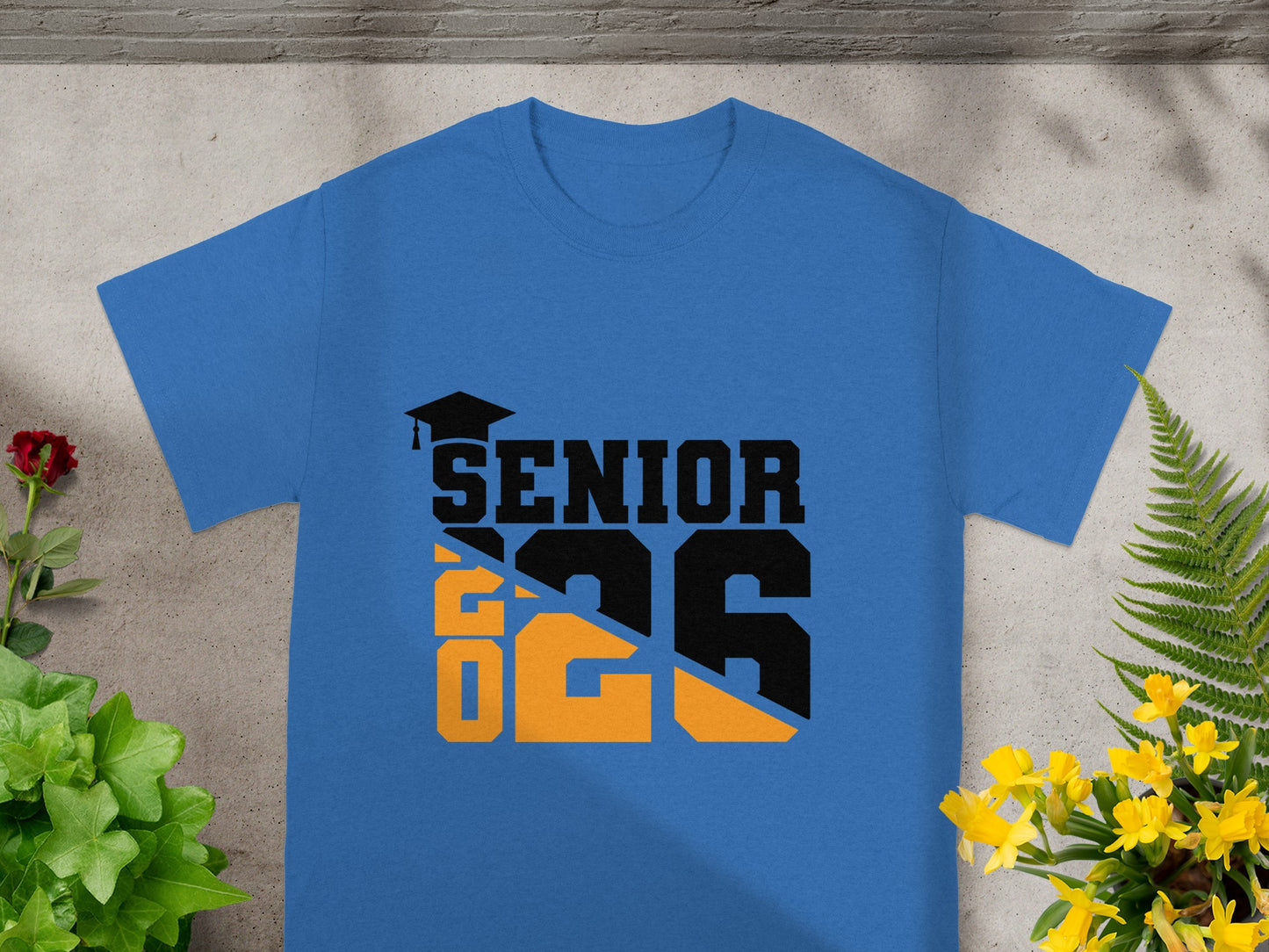 Senior 2026 Graduation Cap T-Shirt Graduation Apparel