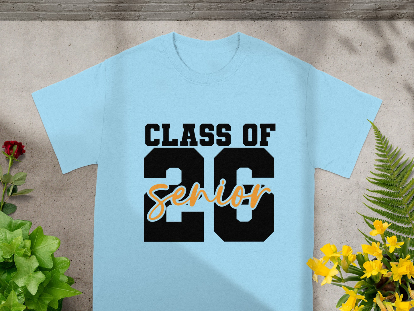 Class of 26 Senior Graphic Tee Graduation Shirt