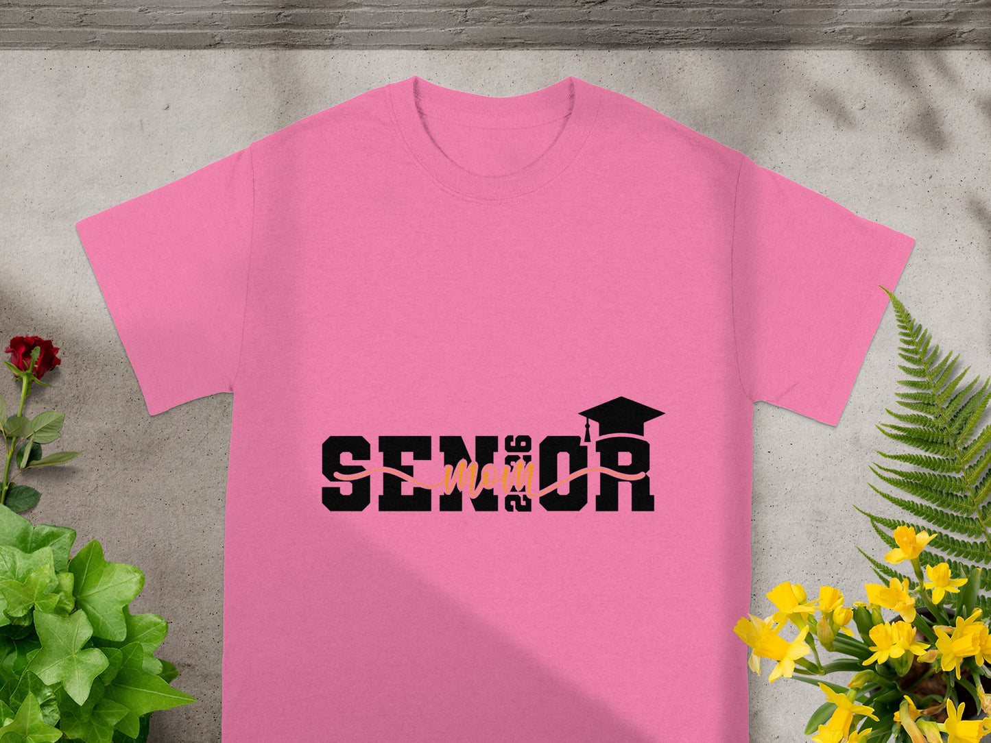 Pink Senior 2016 Graduation T-Shirt for Class Pride