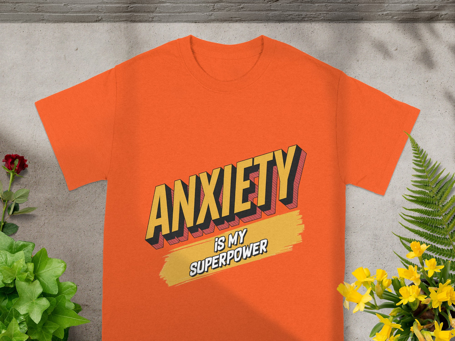Anxiety Is My Superpower Graphic Tee